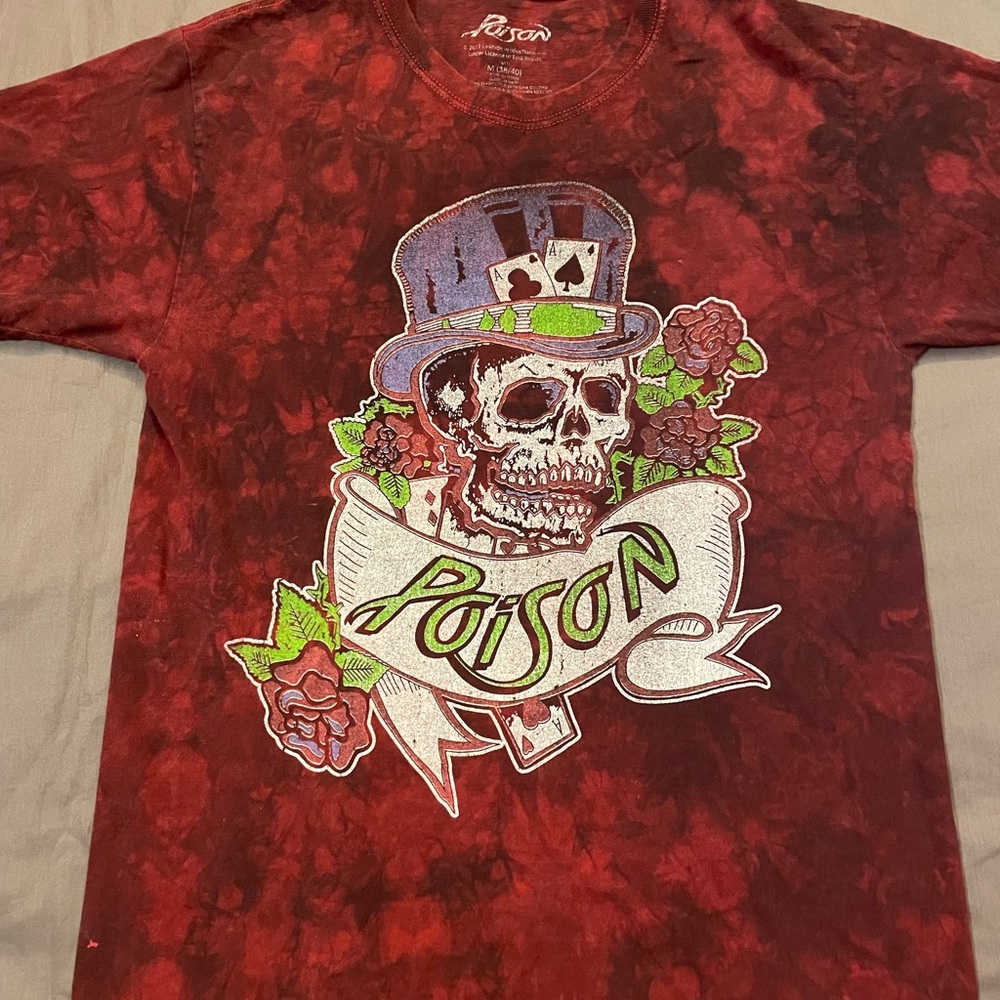 Poison band tshirt